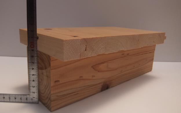 27ミリ桧の床板